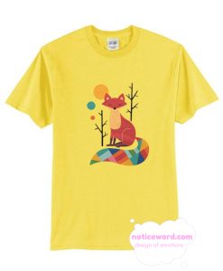 Rainbow Fox T SHirt