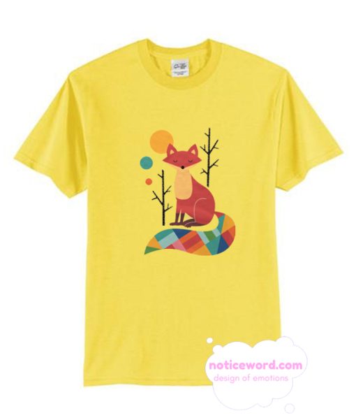 Rainbow Fox T SHirt