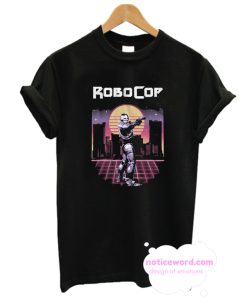 Robocop Synthwave Cop T Shirt