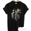 Supernatural Girls Juniors Sam & Dean Winchester Distressed Symbols T Shirt