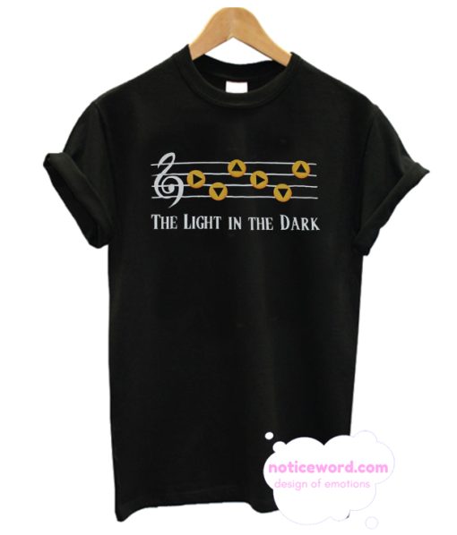 The Light in the Dark Musical Notes T Shirt
