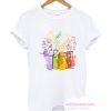 Watercolor Set Of Smoothie T Shirt