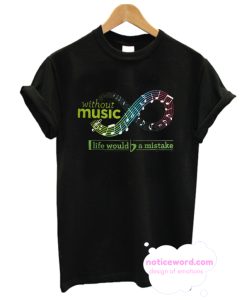 guitarist musical note T shirt