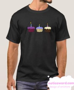 3 Cupcakes smooth T Shirt