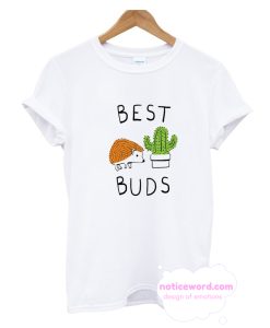 Best Buds Hedgehog Cactus T-Shirt