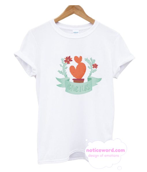 Cute Cactus Heart Plant Cacti T Shirt