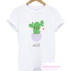 Cute Happy Cactus T Shirt