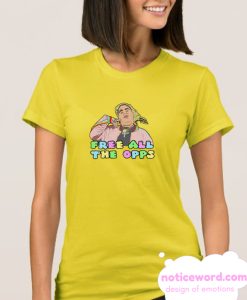 Free All The Opps Fat Nick smooth T Shirt