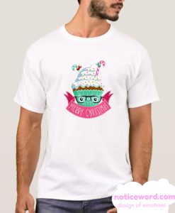 Hipster Christmas Cupcake smooth T Shirt