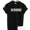 RADIOHEAD Mirrored Logo T-Shirt