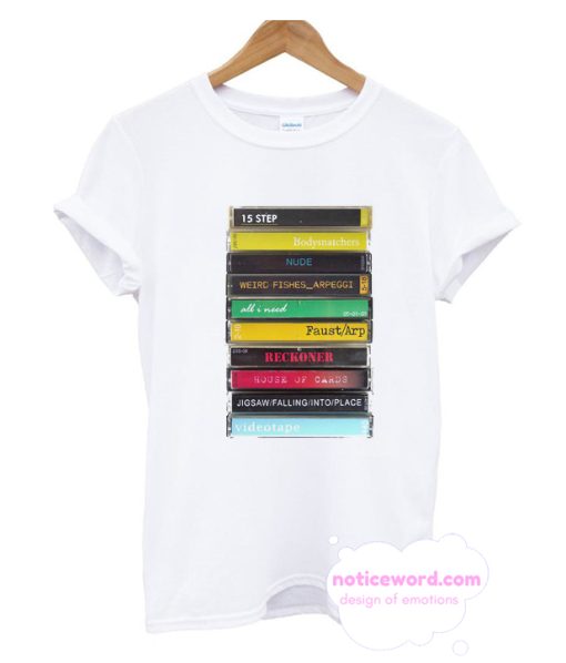 Radiohead In Rainbows Cassette T Shirt