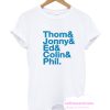 Radiohead name Thom Yorke karma police T Shirt