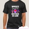 Worlds Sweetest Mother in Law with Cupcake smooth T Shirt