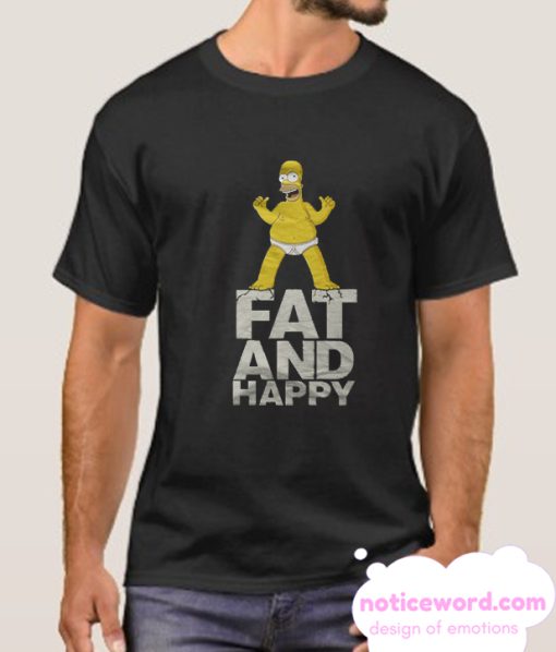 homer simpso fat and happy smooth T Shirt