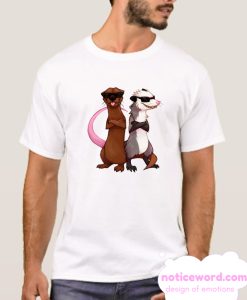 Cool Otter and Possum T Shirt