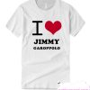 Jimmy Garoppolo I Heart Love Football Sports New England smooth T Shirt