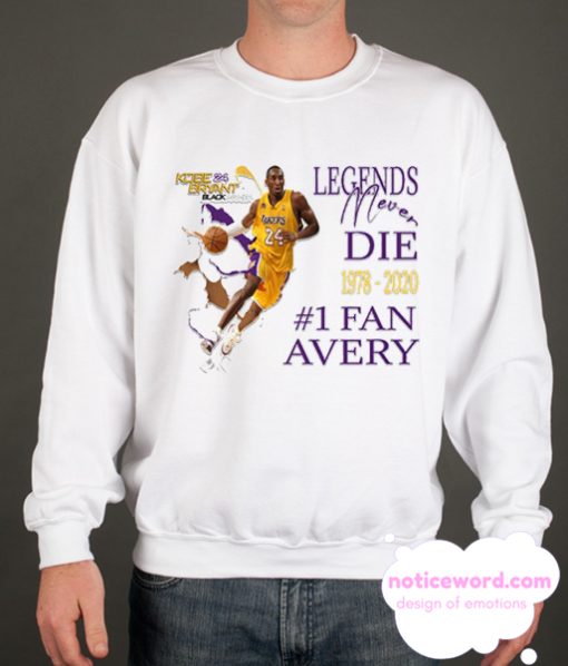 Kobe Bryant RIP smooth Sweatshirt