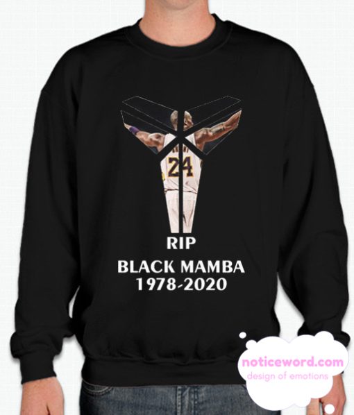 Kobe RIP Black Mamba smooth Sweatshirt