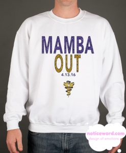 Mamba Out smooth Sweatshirt