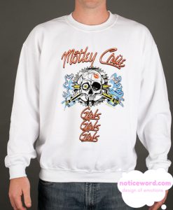 Motley Crue Vintage Sparkplug GGG smooth Sweatshirt