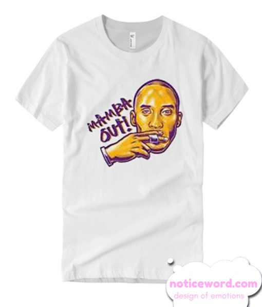 NBA Los Angeles Lakers Kobe Bryant Mamba Out smooth T Shirt