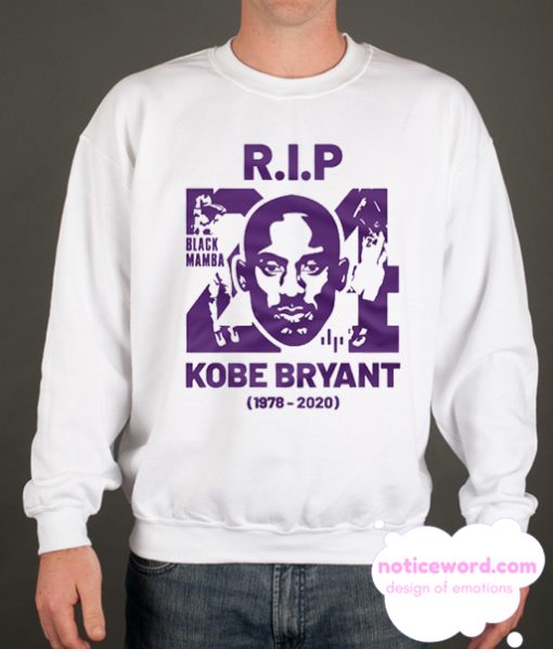 RIP Kobe Black Mamba smooth Sweatshirt