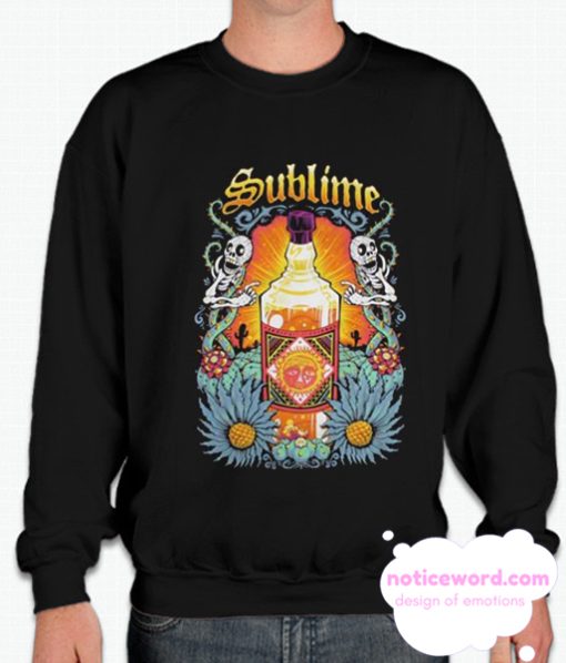 SUBLIME Sun Bottle smooth Sweatshirt