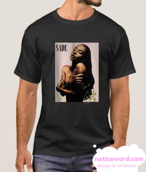 Sade Black Runway smooth T shirt