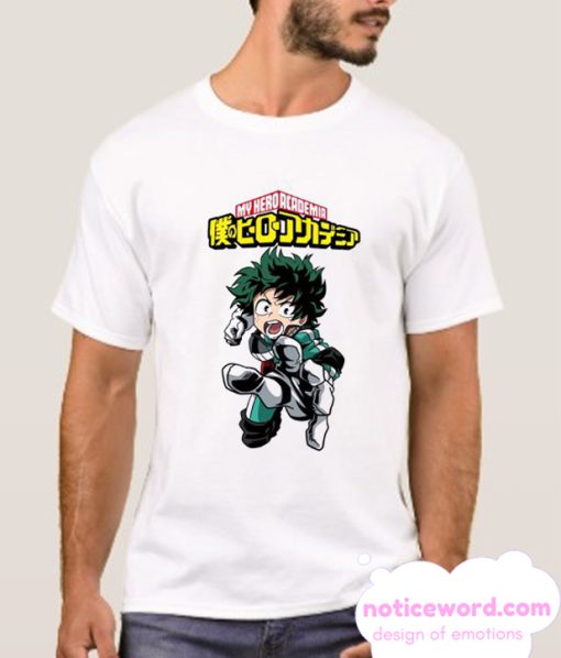 Satın Al O Boyun Adam Izuku Midoriya Deku My Hero Academia smooth T shirt