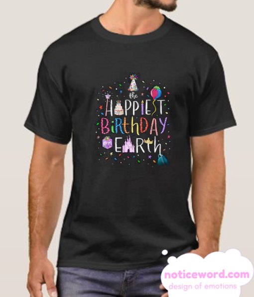 The Happiest Birthday on Earth smooth T Shirt