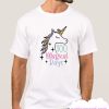 Unicorn 100 Days of School smooth T Shirt