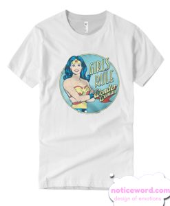 Wonder Woman Girls Rule smooth T Shirt