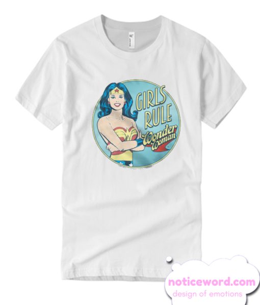 Wonder Woman Girls Rule smooth T Shirt