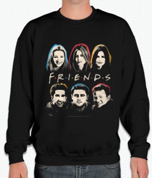 Friends Heads Sweatshirt