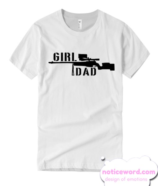 Girl Dad White T Shirt