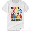 Happy 100th Day Of Kindergarten smooth T Shirt