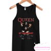 Queen 50th anniversary 1970 2020 signature smooth Tank Top
