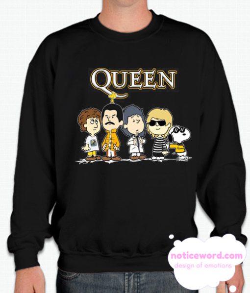 Queen Freddie Mercury and Characters smooth Sweatshirt