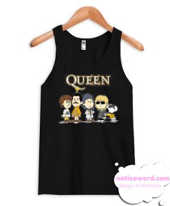 Queen Freddie Mercury and Characters smooth Tank Top