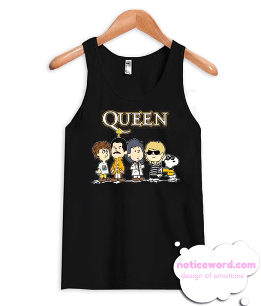 Queen Freddie Mercury and Characters smooth Tank Top