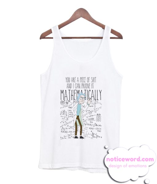 Rick And Morty Mathematically Tank Top