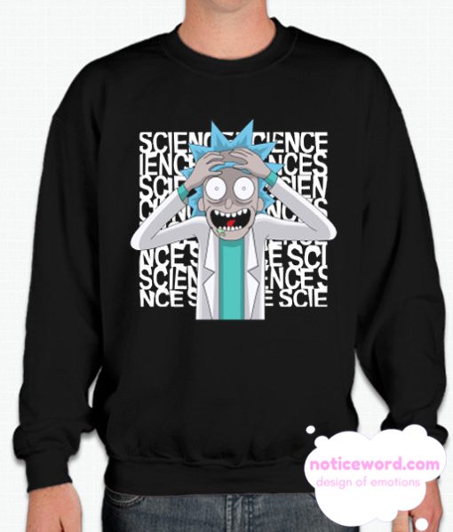 Rick and Morty Science Sweatshirt