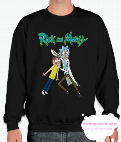 Ripple Junction Rick & Morty Eyes Open Sweatshirt