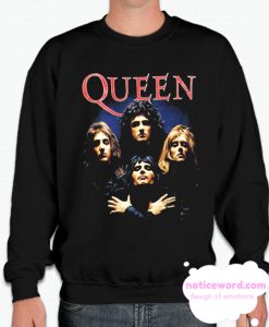 Rock Band Queen Black smooth Sweatshirt