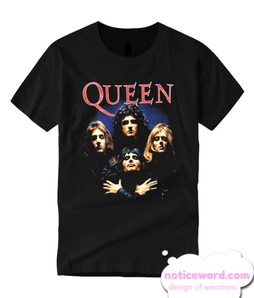 Rock Band Queen Black smooth T Shirt