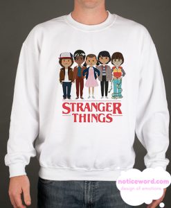 Stranger Things Angry Face Sweatshirt