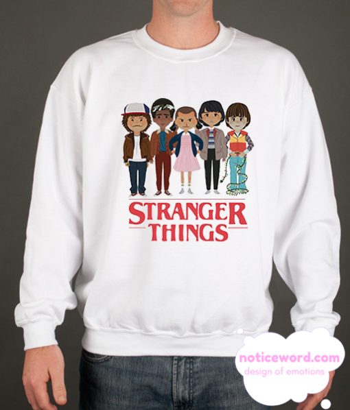 Stranger Things Angry Face Sweatshirt