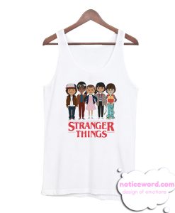Stranger Things Angry Face Tank Top