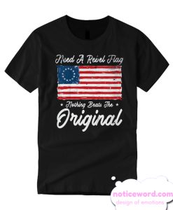 The Original Rebel Colonial Flag smooth T-Shirt