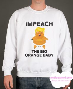 Trump Baby Blimp Balloon Impeach smooth Sweatshirt